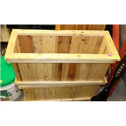 PINE PLANTER 27" X 11" X 12"