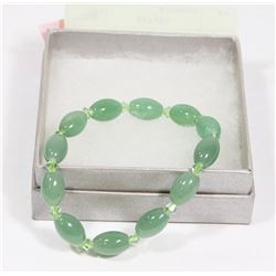 JADE BEADED BRACELET