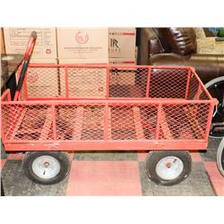 4 WHEELED YARD CART