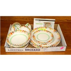 VINTAGE HAND PAINTED ART DISHES.