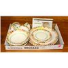 Image 1 : VINTAGE HAND PAINTED ART DISHES.