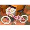 Image 1 : RALEIGH GIRLS BIKE 16" WHEELS