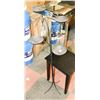 Image 1 : CANDLE HOLDER AND SMALL SIDE TABLE
