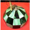 Image 1 : TIFFANY STYLE GLASS PANEL HANGING LAMP