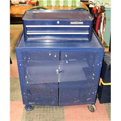 MASTERCRAFT TOOL BOX WITH HEAVY DUTY CAGE ROLLING