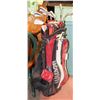 Image 1 : WILSON GOLF BAG & COMPLETE SET OF HOGAN CLUBS