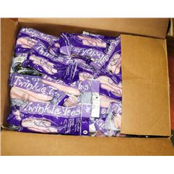 LARGE BOX OF KIDS BALLET SLIPPERS SZ 8-12
