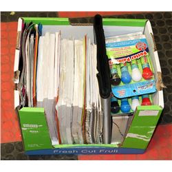 ASSORTED SCHOOL SUPPLIES