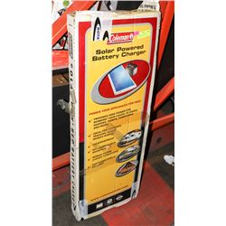 COLEMAN SOLAR POWERED BATTERY CHARGER