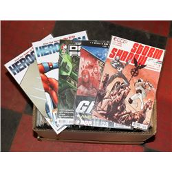 BOX OF 187 ASSORTED COMIC BOOKS 1970-1980.