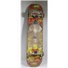 Image 1 : VINTAGE BLIND SKATEBOARD WITH TENSOR TRUCKS.