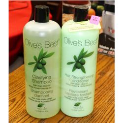 OLIVE'S BEST SHAMPOO AND CONDITIONER WITH VIRGIN