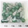 Image 1 : BAG OF JADE BEADS, APPROX 30 PC PER BAG