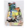 Image 1 : BOX OF FISHING REELS AND NEW TACKLE,