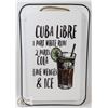 Image 1 : NEW CUBA LIBRE METAL PAN WALL HANGING