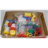 Image 1 : FLAT OF KIDS PLAYDOH & ACCESSORIES LOT