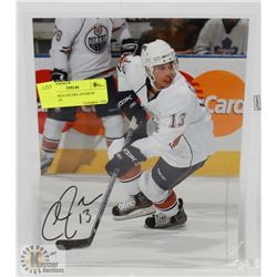 SIGNED 8X10 OILERS ANDREW COGLIANO