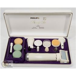 VINTAGE PHILIPS LADYSHAVE COSMETIC SET