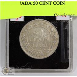 1899 NEWFOUNDLAND 50 CENT COIN