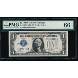 1928A $1 Silver Certificate PMG 66EPQ