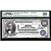 Image 1 : 1902 $50 East St Louis National Bank Note PMG 30