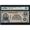 Image 1 : 1902 $5 Chattanooga National Bank Note PMG 30