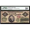 Image 1 : 1862 $2 Legal Tender Note PMG 20