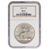 Image 1 : 1876-S $1 Trade Dollar Coin NGC MS61