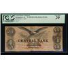 Image 1 : 1853 $20 Central Bank of Alabama Obsolete Note PCGS 20