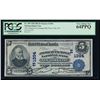 Image 1 : 1902 $5 New York National Bank Note PCGS 64PPQ
