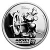 Image 1 : 2018 $5 Mickeys 90th Anniversary Ultra High Relief Silver Coin