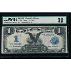 1899 $1 Black Eagle Silver Certificate PMG 30