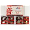 Image 1 : 2004 US SILVER PROOF SET (WITH BOX)