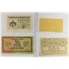 Image 2 : 4 ASSORTED GERMAN NOTGELDS 2-10 & 2-20 HELLERS