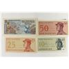 Image 1 : BANK OF INDONESIA 1964-10, 25 & 50 SENS AND