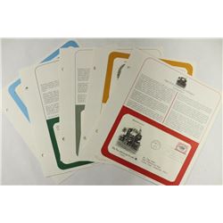 5 ASSORTED 1ST DAY COVERS PAN-AMERICAN INVERTS,