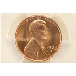 1973-D LINCOLN CENT PCGS MS65RD