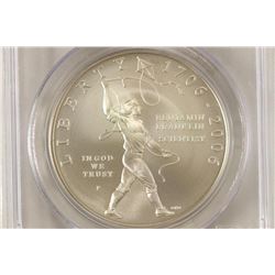 2006-P FRANKLIN "SCIENTIST" SILVER DOLLAR PCGSMS69