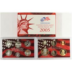 2005 US SILVER PROOF SET (WITH BOX)