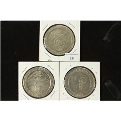 3-ASSORTED $1 GAMING TOKENS FORT RANDALL CASINO