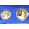Image 1 : 1986 US MINT STATUE OF LIBERTY 2 COIN PROOF SET