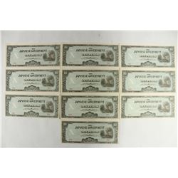 10 WWII JAPANESE GOVERNMENT 10 PESOS INVASION
