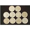 Image 1 : 10 ASSORTED FULL DATE 1930'S BUFFALO NICKELS