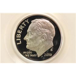 2010-S ROOSEVELT DIME PCGS PR70 DCAM