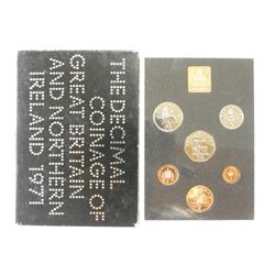 1971 GREAT BRITAIN AND NORTHERN IRELAND PROOF SET