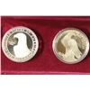 Image 2 : 1983 & 1984 US OLYMPIC 2 SILVER DOLLAR PF SET