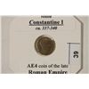 Image 3 : 337-340 A.D. VEILED CONSTANTINE I ANCIENT COIN
