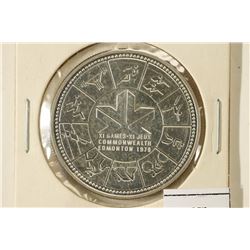 1978 CANADA XI GAMES SILVER DOLLAR BRILLIANT UNC