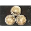 Image 2 : 3-1 3/4" SOLID BRONZE PROOF MEDALS BY THE
