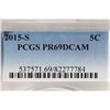 Image 3 : 2015-S JEFFERSON NICKEL PCGS PR69 DCAM